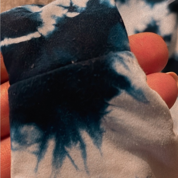 Lulu’s Feeling Beach-y Navy Tie-Dye Bikini Bottoms M - Picture 7 of 7